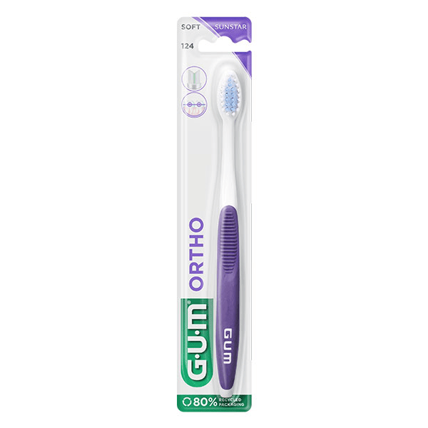 Brosse à Dents Spécifique Orthodontique Souple