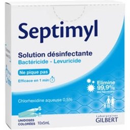 Septimyl Solution Désifectante 10unts