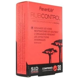 Sid Nutrition Rubcontrol 30 Comprimés