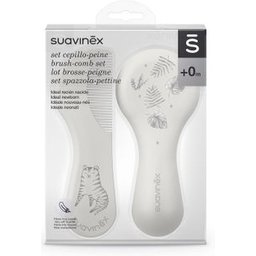 Set Brosse + Peigne Blanc