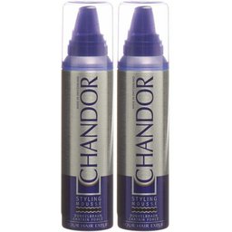 Colour Mousse coiffante brun foncé