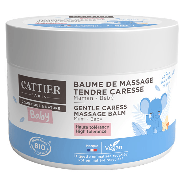 Bébé Baume de Massage Tendre Caresse Bio 100g