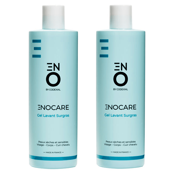 Enocare Gel Lavant Surgras - Lot de 2 x 400ml