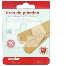 pansement adhésif en plastique voyage 12 bandes