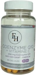 Coenzyme Q10 + VITAMINE C - 60 gélules