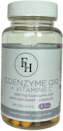 Coenzyme Q10 + VITAMINE C - 60 gélules