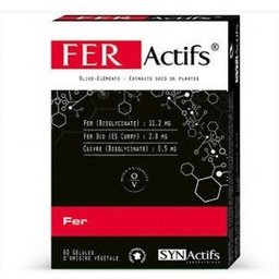 Feractifs Fer 60 gélules