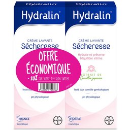 Hydralin® Sécheresse Crème Lavante Equilibre Intime