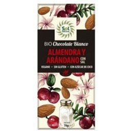 Choco Blanc Choco Amande Aranda Bio 70g