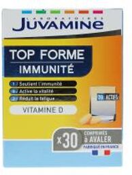 Top Forme Immunité Vitamine D 30 Comprimés à Avaler - Boîte 30 comprimés
