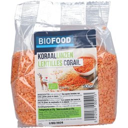Lentilles Corail Bio