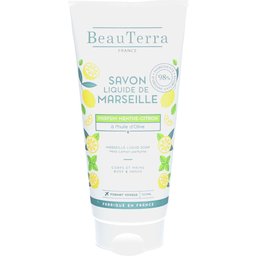 BeauTerra Savon Liquide de Marseille - Menthe Citron