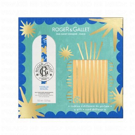 ROGER & GALLET Coffret Eau Parfumée Vanille Soleil 100ml