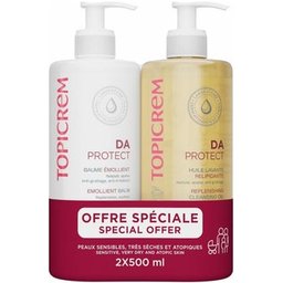 DA Protect Pack Baume 500 ml + Huile de Douche 500 ml
