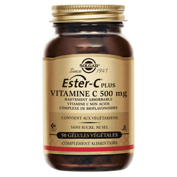 Ester-C Plus 500 boite 50 gélules végétales
