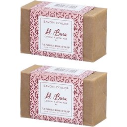 Savon d'Alep à l'huile d'olive pure et à l'argile rose