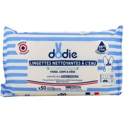Lingettes Nettoyantes À L’Eau Compostables 50 Lingettes