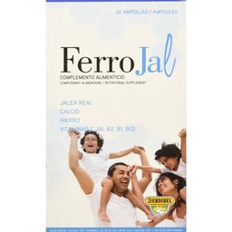 Ferrojal 20 ampoules