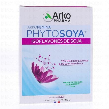 Phyto Soya Isoflavones de Soja 180 gélules boîte 180 gélules