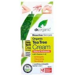 Dr.organic Tea Tree Crema Antiséptica 50ml *