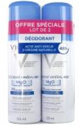 Déodorant Minéral 48H Lot de 2 x 125 ml - Lot 2 x 125 ml