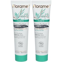 Purete Masque Purifiant Charbon 2-en-1