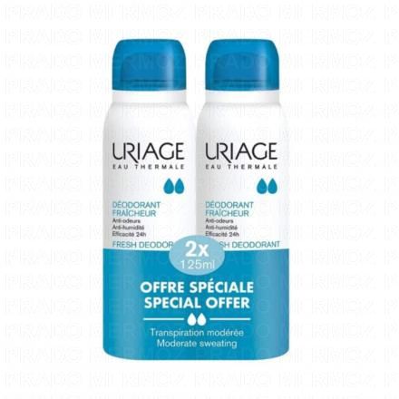 Soin & Hygiène - Déodorant fraîcheur spray lot 2 x 125ml