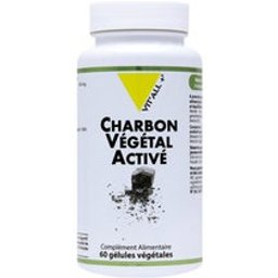 Carbón Vegetal Activado 60 Perlas