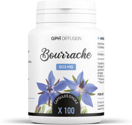 Bourrache Ecocert - 503 mg - capsules