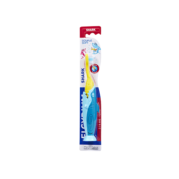 Bébé & Enfant Brosse à Dents Shark 2-6 ans Souple