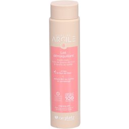 Lait démaquillant à l’argile rose