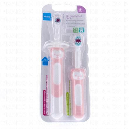 Kit Ma première brosse à dent +6mois 2 unités