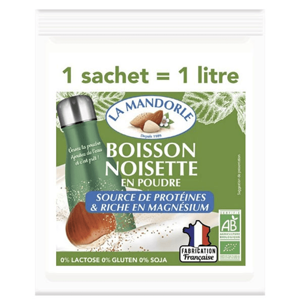 - Boisson Noisette en poudre -1 Sachet de 80gr = 1L