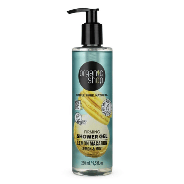 Gel Douche Raffermissant Macaron Citron - Menthe et Citron 280ml