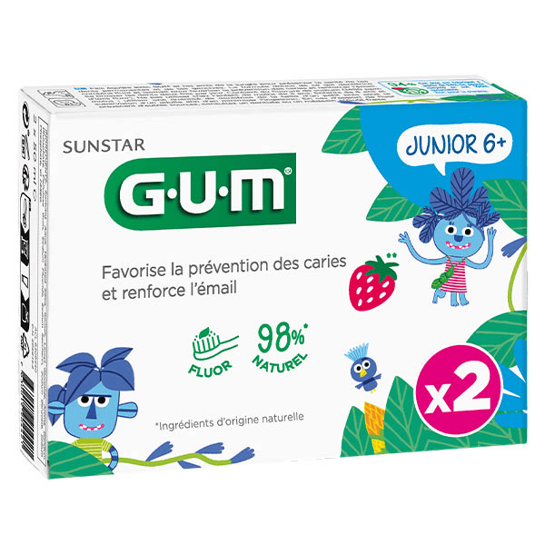 Dentifrice Junior Lot de 2 x 50ml