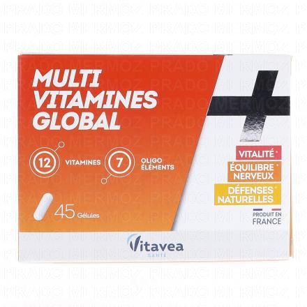 Multi Vitamines Global 45 gélules