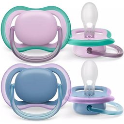 Philips Avent Tétine +6 mois Ultra Air Lilas Bleu