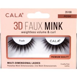 Lashes 3D Faux Mink Faux Cils Posh 1 Pairee