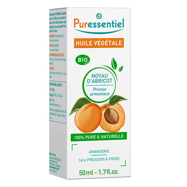 Huile Végétale Noyau d'Abricot Bio 50ml