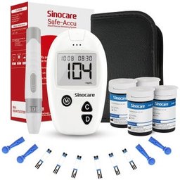 Accu 100 Kit Glucomètre + 100 Bandes Mg/Dl