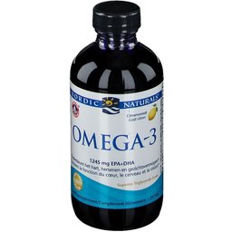 Nordic Naturals® Omega-3 Goût citron