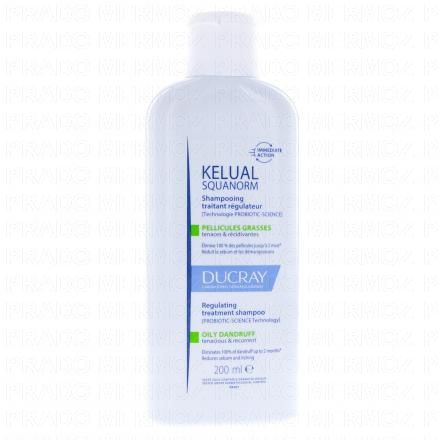 Kelual Squanorm Shampooing pellicules grasses flacon 200ml