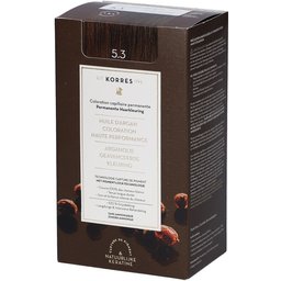 Huile d'argan Coloration Permanente Châtain Clair Doré 5.3