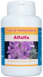 GELULES ALFALFA dosées à 250 mg 200 gélules.