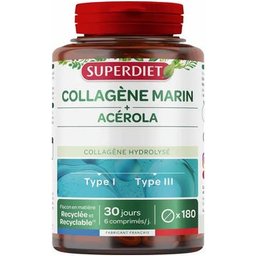 Collagène Marin + Vitamine C 180 comprimés