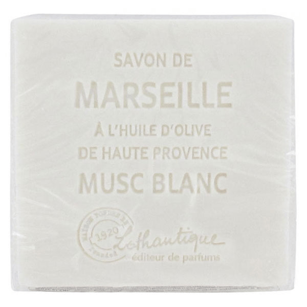 Les Savons de Marseille Savon Solide Musc Blanc 100g