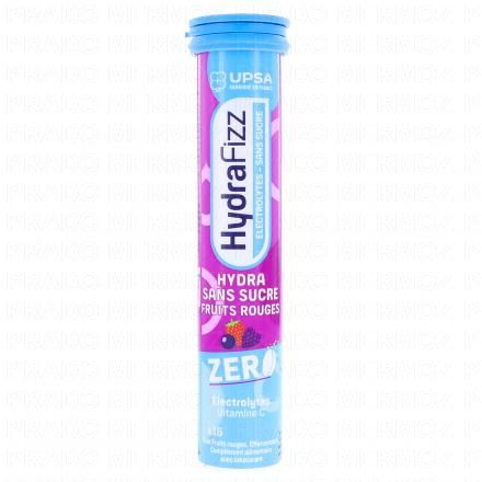 Hydrafizz Hydra Sans Sucre Goût Fruits Rouges x16 Comprimés
