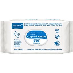 Salustar Pack Toallitas Limpieza Corporal Adultos 60uds