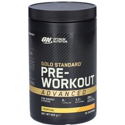 - Gold Standard : Pre-Workout Advanced - Punch fruité