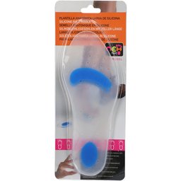 Feet Semelles Orthopédiques Longues Silicone Taille 43-44